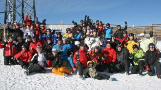 2012  Gruppenbild vom Skitest 