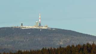 Brocken hoechster Berg im Harz